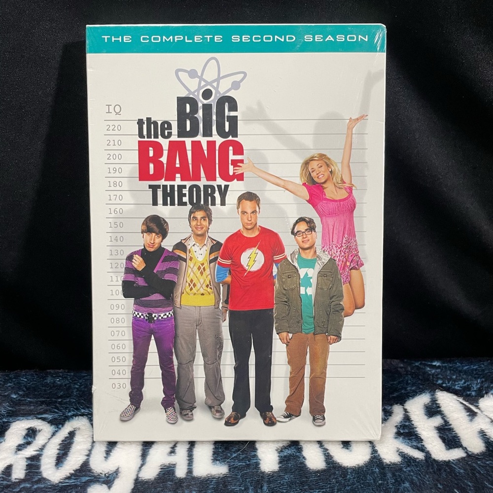 The Big Bang Theory The Complete Second Season (DVD, 2009, 4-Disc Set) NEW